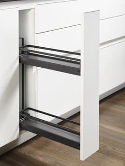 Epoq Classic 15 uttrekkbar oppbevaring (krom)