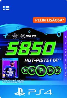 NHL 20 HUT 5850 Ultimate Team Points - PS4