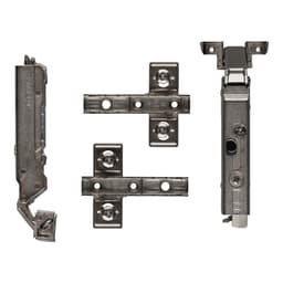 Epoq Tiomos hengsel 110, tynn ramme, 2 stk. (dark aluminium)