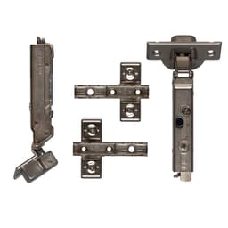 Epoq Tiomos hengsel 110, tykk ramme, 2 stk. (mørk aluminium)