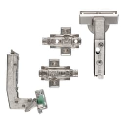 Epoq Tiomos mjukstängande gångjärn 110 90A 2-pack (silver)
