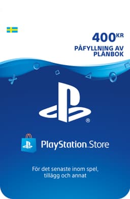 Playstation Live Network Card (PSN) - PS4, PS3, PSP, PS Vita - 400 SEK