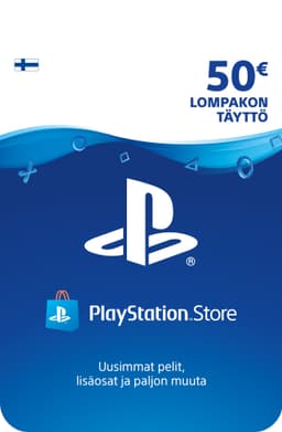 PlayStation Live Network (PSN) -kortti - PS4, PS3, PSP, PS Vita - 50 €