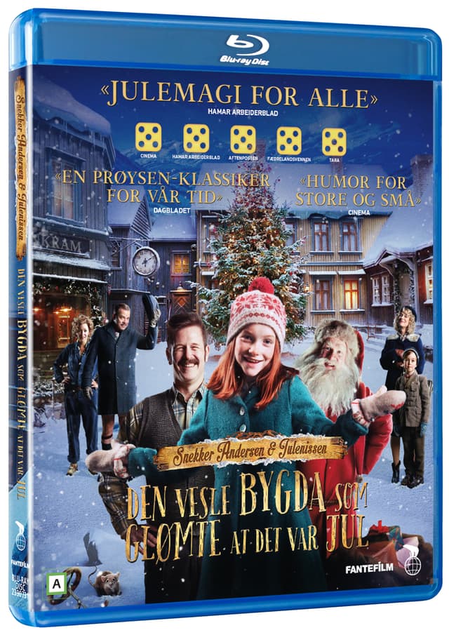 SNEKKER ANDERSEN & JULENISSEN: DEN VESLE BYGDA SOM GLEMTE AT DET VAR JUL (Blu-Ray)