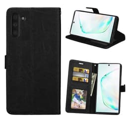 Lompakkokotelo 3-kortti Samsung Galaxy Note 10 (SM-N970F)  - musta