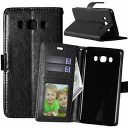 Lommebokdeksel 3-kort Samsung Galaxy J5 2016 (SM-J510F)  - Svart