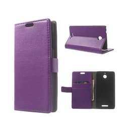 Lompakkokotelo 2-kortti HTC Desire 516  - violetti