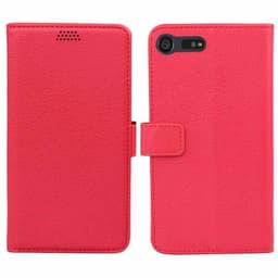 Lompakkokotelo 2-kortti Sony Xperia X Compact (F5321)  - punainen
