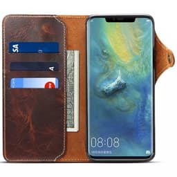 Lompakkokotelo 3-kortti aito nahka Huawei Mate 20 Pro (LYA-L29)  - rus