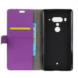 Lommebokdeksel 2-kort HTC U12 Plus  - lilla