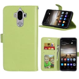 Lompakkokotelo 3-kortti Huawei Mate 9 (MHA-L29)  - vihreä