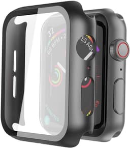 Skjermbeskytter Apple Watch 4/5 40 mm Herdet glass Svart