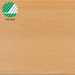 Epoq benkeplate: Massiv beech (246 cm)