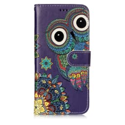 Samsung Galaxy S9 Plus Plånboksfodral - Owl and Flower