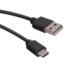USB-C till USB A 2.0 kabel 1.5 m, Svart