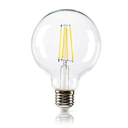 Dimbar LED-lampe retro filament, E27 | G95 | 8,3 W | 806 lm