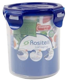 Rund plastburk 700ml med säkert lock