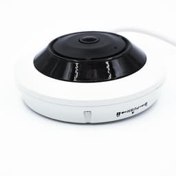 5MP Fisheye Network Camera - Hvid