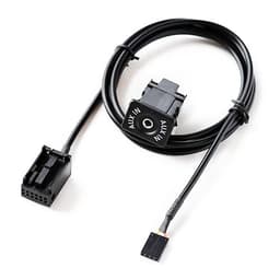 AUX-adapter med kontakt för  BMW MINI ONE COOPER E39 E53 X5Z4 E85 E86 X3 E83