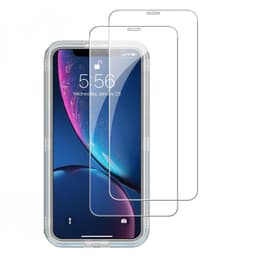 Skärmskydd iPhone XR Härdat glas 2-pack