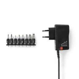 Universalnätadapter | 3/4.5/6/7.5/9/12 VDC | 0.7 A-1.5 A