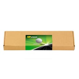 GP E-BOX Lithium CR2032 10-pack