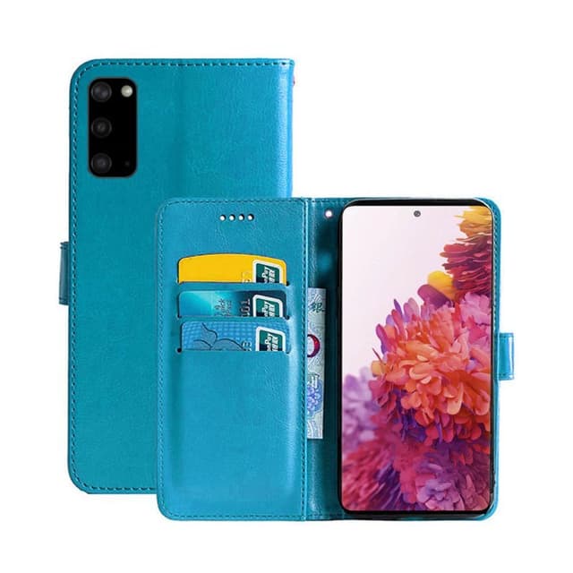 Wallet Cover 3-kort Samsung Galaxy S20 FE (SM-G780F)  - Lyseblå