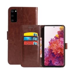 Wallet Cover 3-kort Samsung Galaxy S20 FE (SM-G780F)  - brun