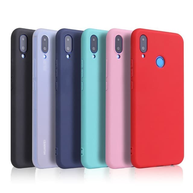 Huawei Y6 2019 Ultratunn Silikonskal - Svart