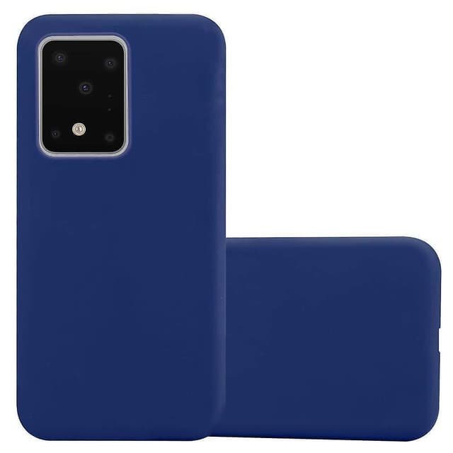SKALO Samsung S20 Ultra Ultraohut TPU-kuori - Sininen