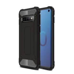 Armor Stöttåligt Hybrid Skal Samsung S10 - Svart - Svart