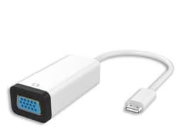 USB-C til VGA-adapter - hvid