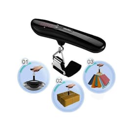 Digitaalinen matkatavaravaaka - 50 kg musta