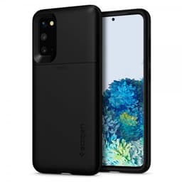 Spigen Samsung Galaxy S20 Deksel Slim Armor CS Svart