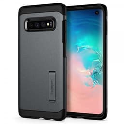 Spigen Samsung Galaxy S10 Deksel Tough Armor Graphite Grey