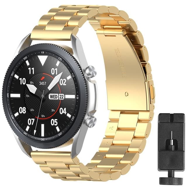 Armbånd rustfri stål Samsung Galaxy Watch 3 (45mm) - Guld