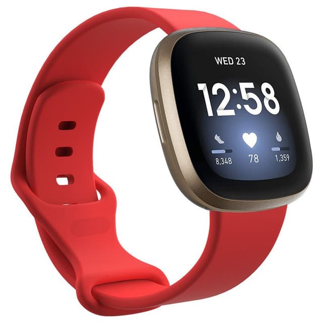 Sport Armband Fitbit Versa 3 - Röd