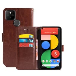 Lommebokdeksel 3-kort Google Pixel 5  - brun