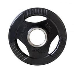 FitNord Weight Plate Tri Grip 50 mm, Styck, Viktskiva Gummerad 5 kg