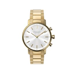 Kronaby Hybrid Smartwatch Carat 38mm Double hvid skive
