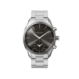 Kronaby Hybrid Smartwatch Sekel 43mm stål sort skive