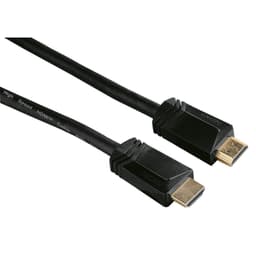 HAMA Kabel HDMI High Speed Guld Svart 7.5m