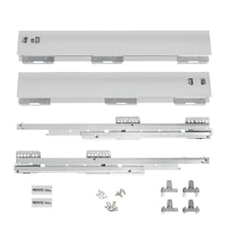 Epoq XP skuffesider og skinner 55 cm 40 kg (lav)