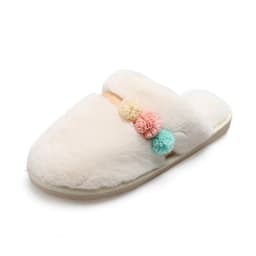 INF Mjuka tofflor Vit (38-39)