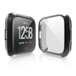 Full-dekkende veske til Fitbit Versa Black
