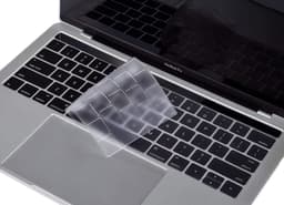 Tangentbordsskydd för MacBook Pro 13""/15"" silikon Transparent