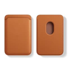Magnetisk lommebok for iPhone 12/13-serien PU-skinn Brun