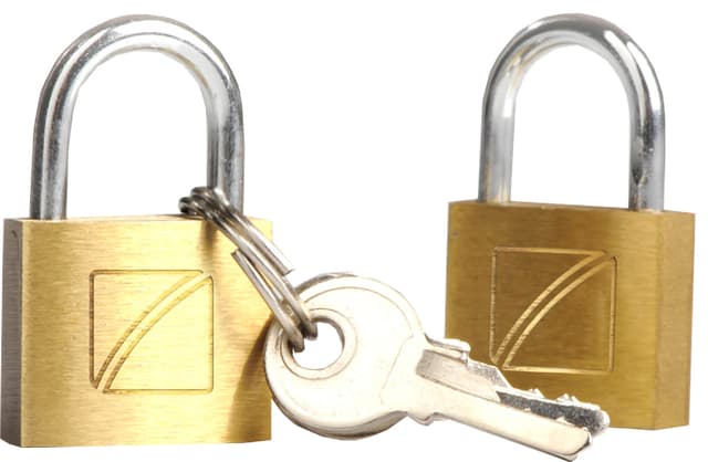 Travel Blue Security hänglås för resväska 20mm 2-pack