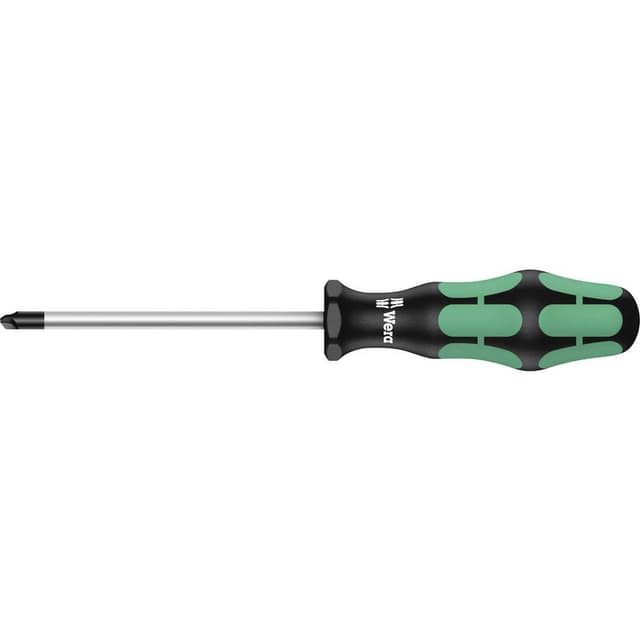 Wera 375 Værksted Tri-Wing-skruetrækker Størrelse TW 0 Klinge-længde: 80 mm