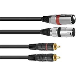 Omnitronic 3022522E XLR Adapterkabel [2x XLR-kontakt
